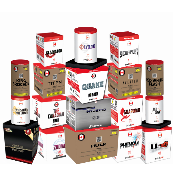 Monster Titan Pro Fireworks Kit | Most powerful Fireworks in Canada
