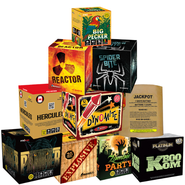 Samurai 10 | Rocket Fireworks Kit