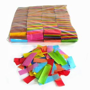 Bulk Confetti: 1 kg Multicolour Paper