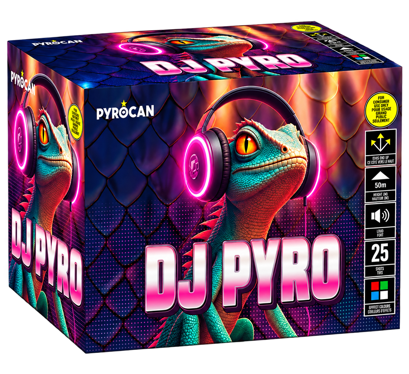 Dj Pyro | Rocket Fireworks Cake