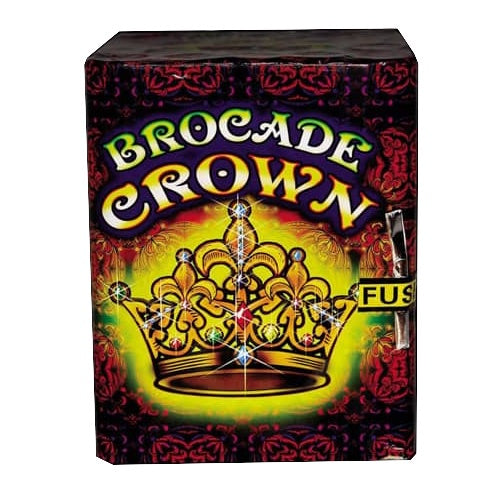 BEM Brocade Crown Cake | On sale at Rocket Fireworks