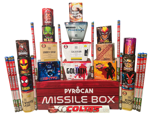 Missile Box Fireworks Package (Canada)