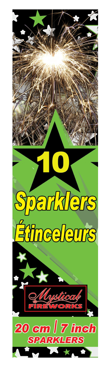 20 cm (7-inch) Fireworks & Party Sparklers | Canada
