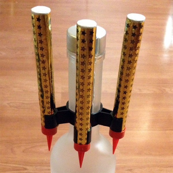 3-Prong Bottle Sparkler Clip