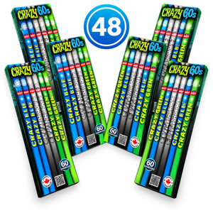48-Piece Bulk Roman Candle Pack | Rocket Fireworks Canada