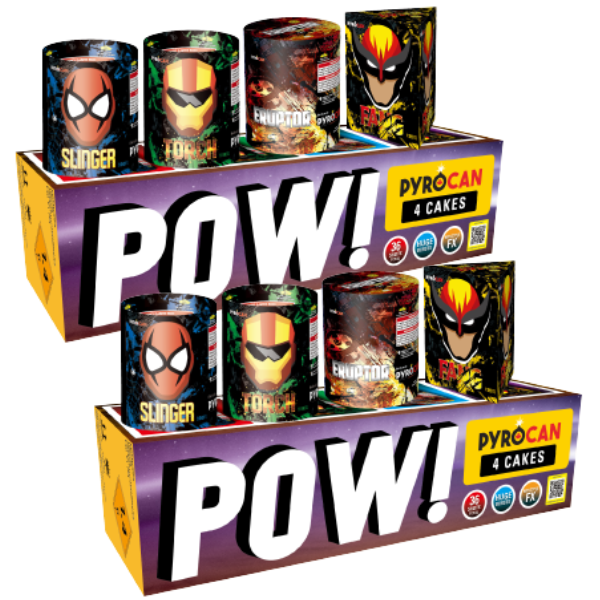 Pow! | Buy 1 get 1 Free Fireworks deal