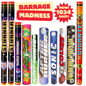 Barrage Madness | Half-price Fireworks kits