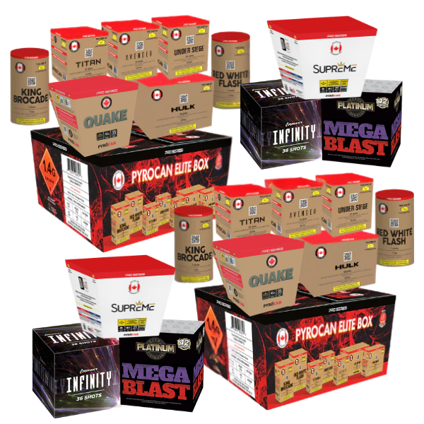 BOGO Pro Elite Fireworks Assortment | Canada