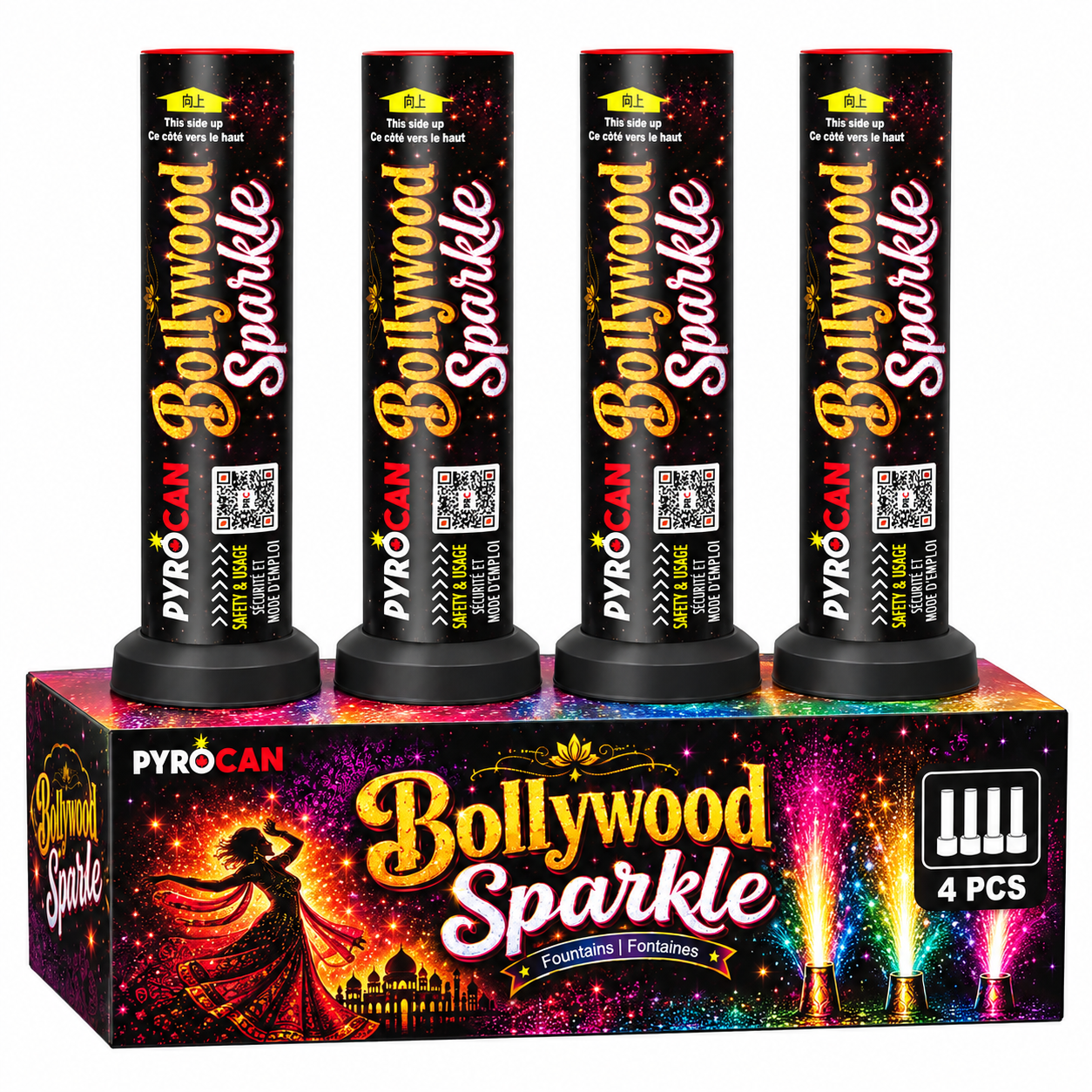 Bollywood Sparkle 4pk
