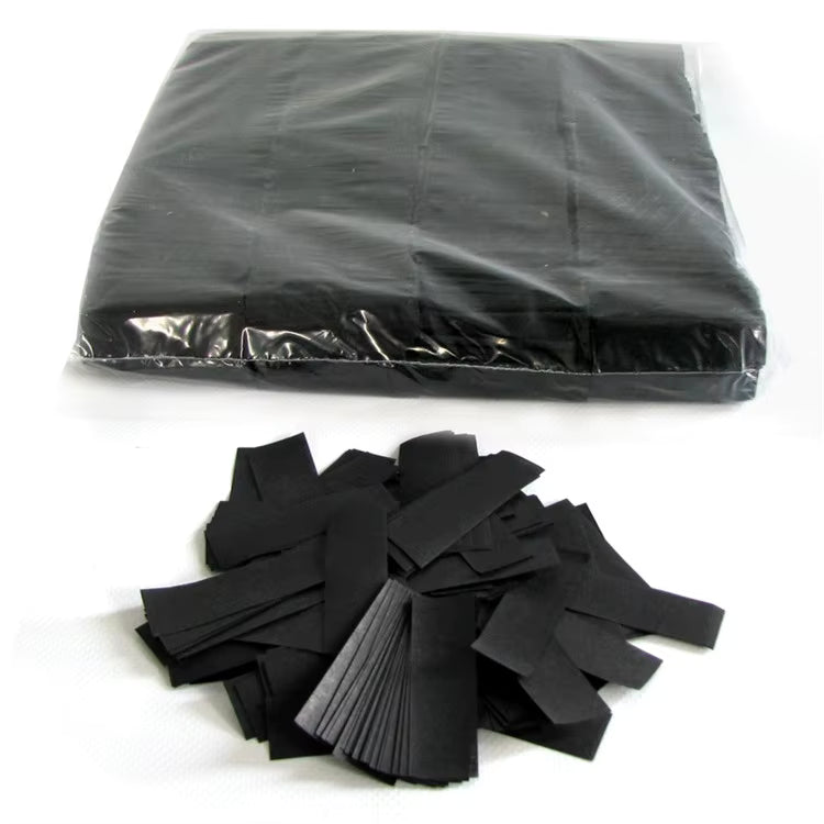 Bulk Paper Confetti: Black