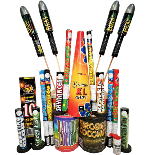 Buy Diwali Hot Box Plus online at Rocket Fireworks Canada