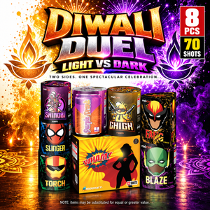 Diwali Duel | Fireworks Cake package