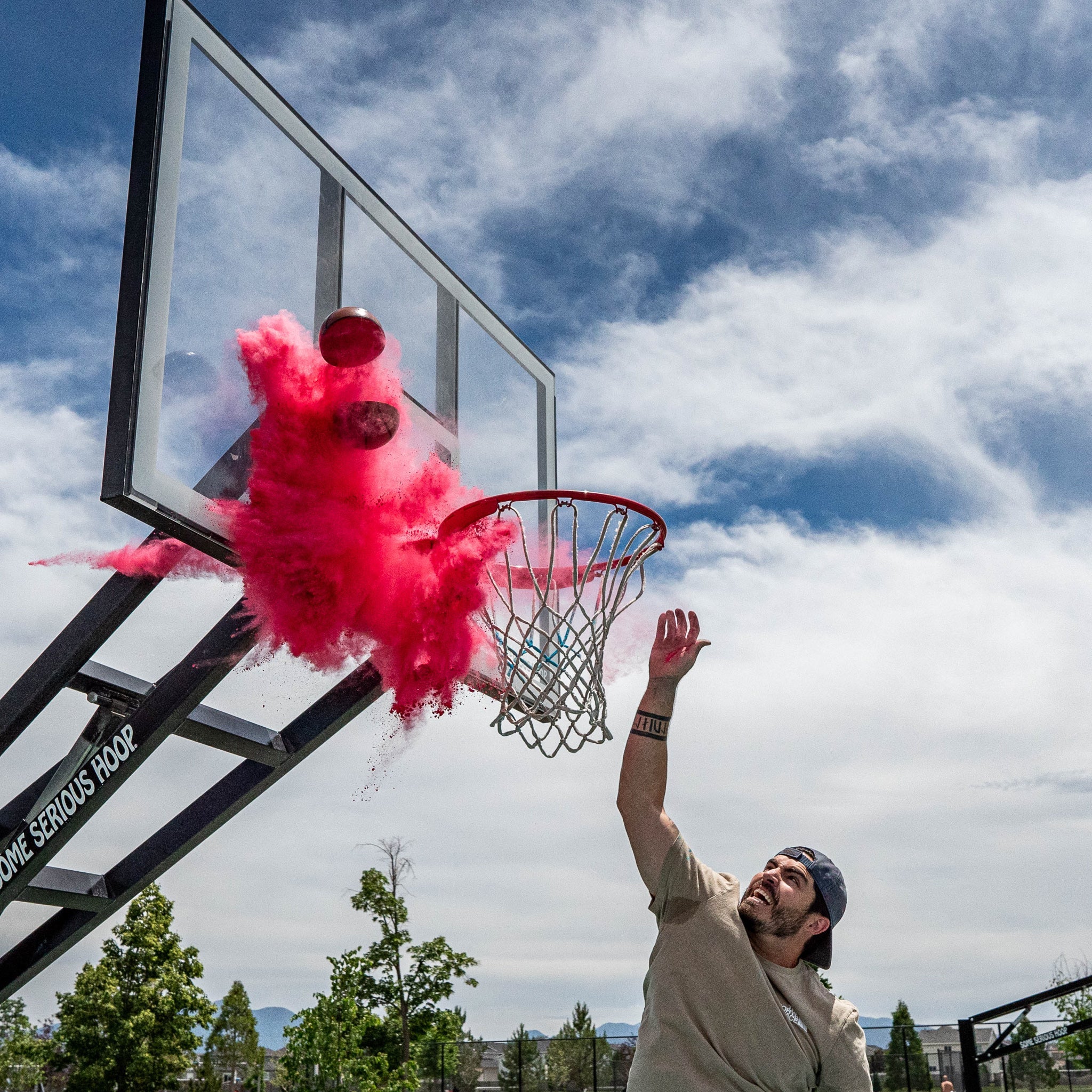 Gender Reveal Basketball: Girl