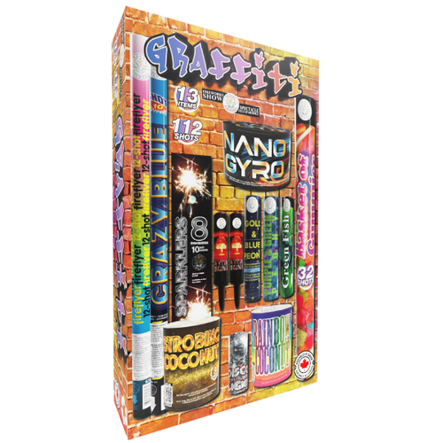 Buy Graffiti Fireworks Kit | On sale at Rocket Fireworks