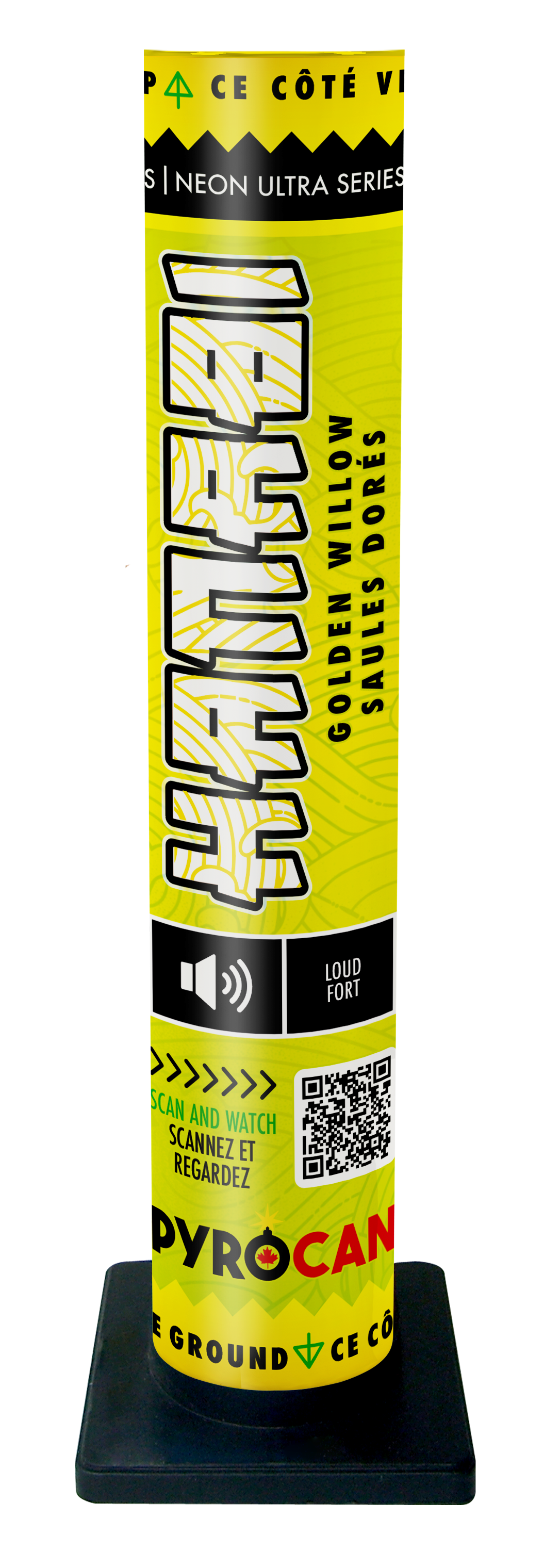 Hanabi Golden Willow | Rocket Fireworks Mortar