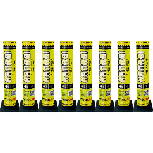 Hanabi Fireworks Shell Pack | Discount single-shot Mortars