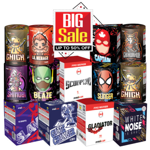 Buy LUCKY 13 Kit | Half-Price Fireworks deal