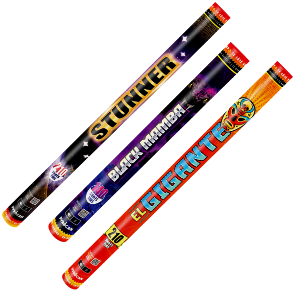 Buy Monster Barrage Trio online at Rocket Fireworks Canada