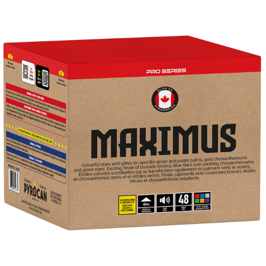 Maximus | Pro Series Fireworks Cake