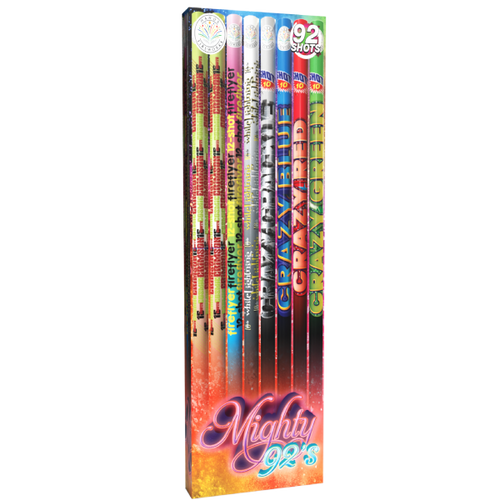 Mighty 92's Bulk Roman Candled | Rocket Fireworks