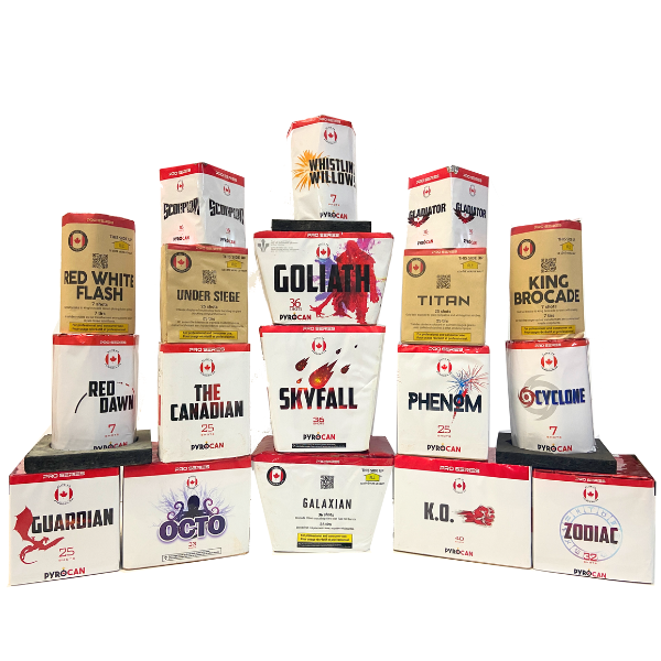 Monster Titan Pro Fireworks Kit | Most powerful Fireworks in Canada