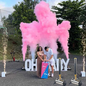 Outdoor Gender Reveal Powder Cannons