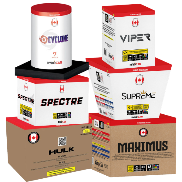 Pro Power Six | Rocket Fireworks Pro Series