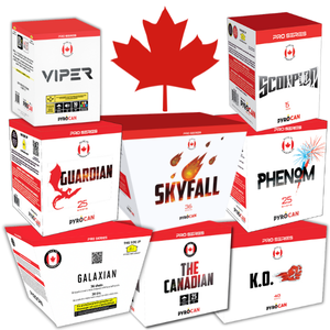 Pyrocan Pro Series Kit | Canada's largest Fireworks effects