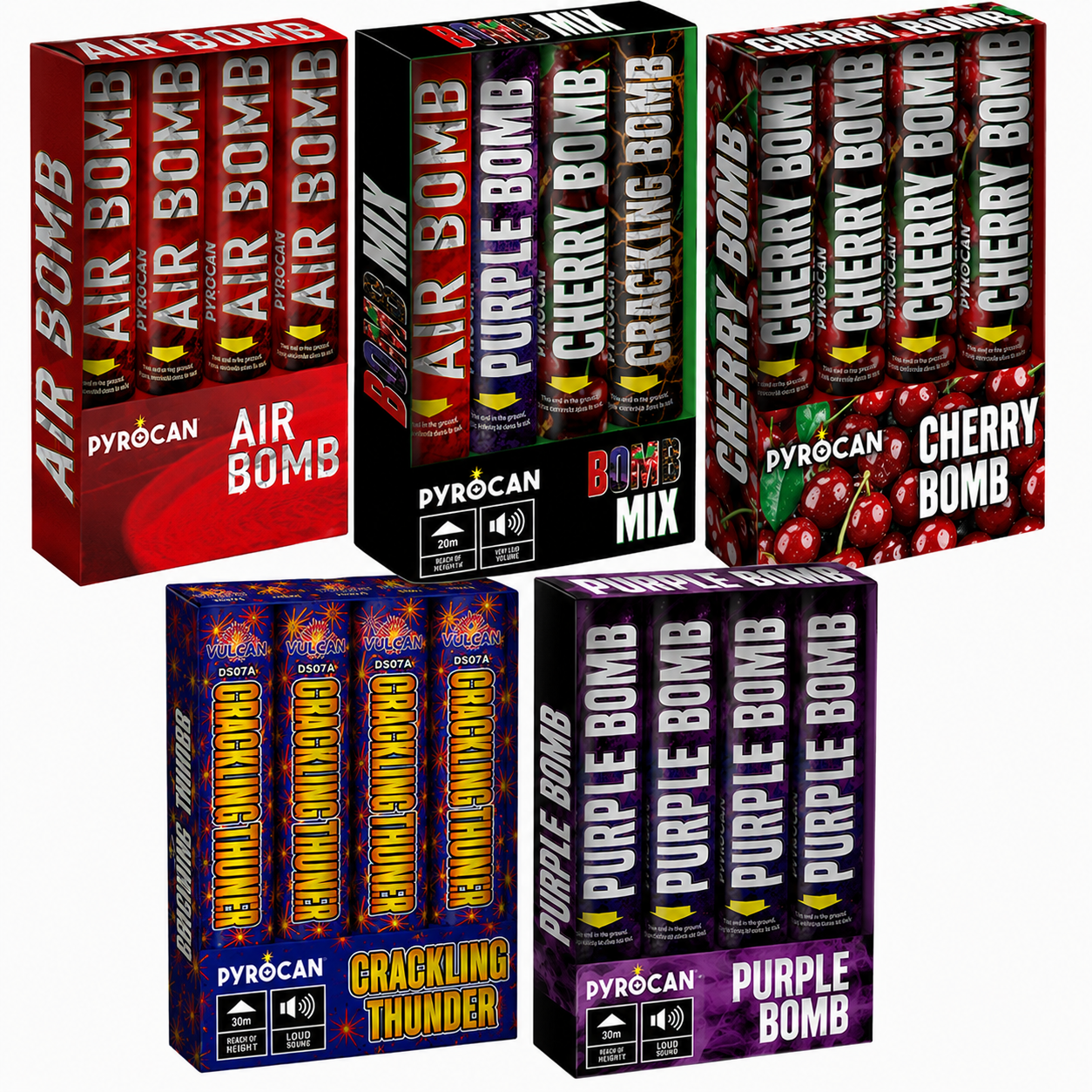 Super Sound Shell Mix | Rocket Fireworks Noisemaker Pack