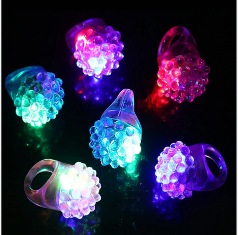 Strawberry LED Flashing Jelly Ring