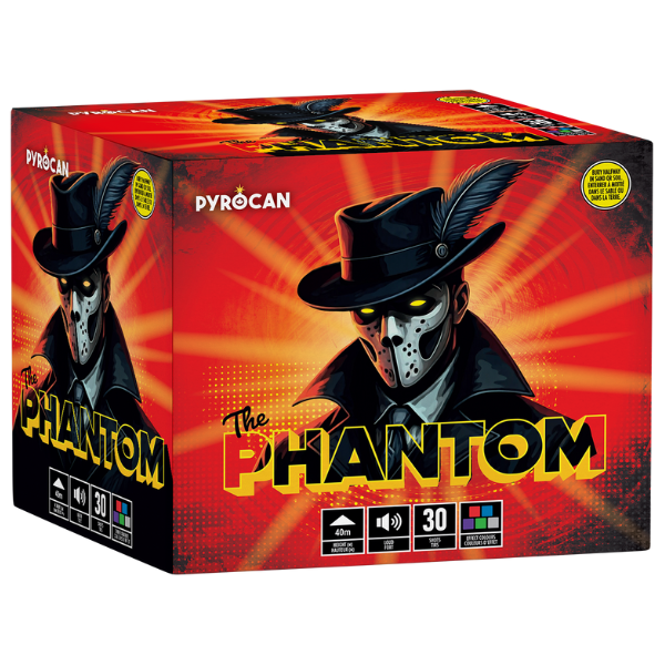 The Phantom | Most colourful Fireworks Cake