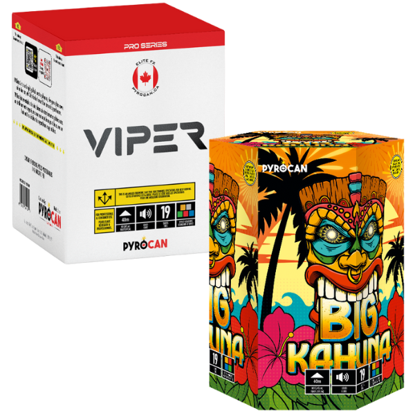 Tiki Venom | Fireworks Cake Bundle