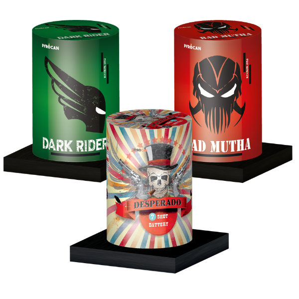 Buy the Triple Threat Bundle at Rocket Fireworks Canada