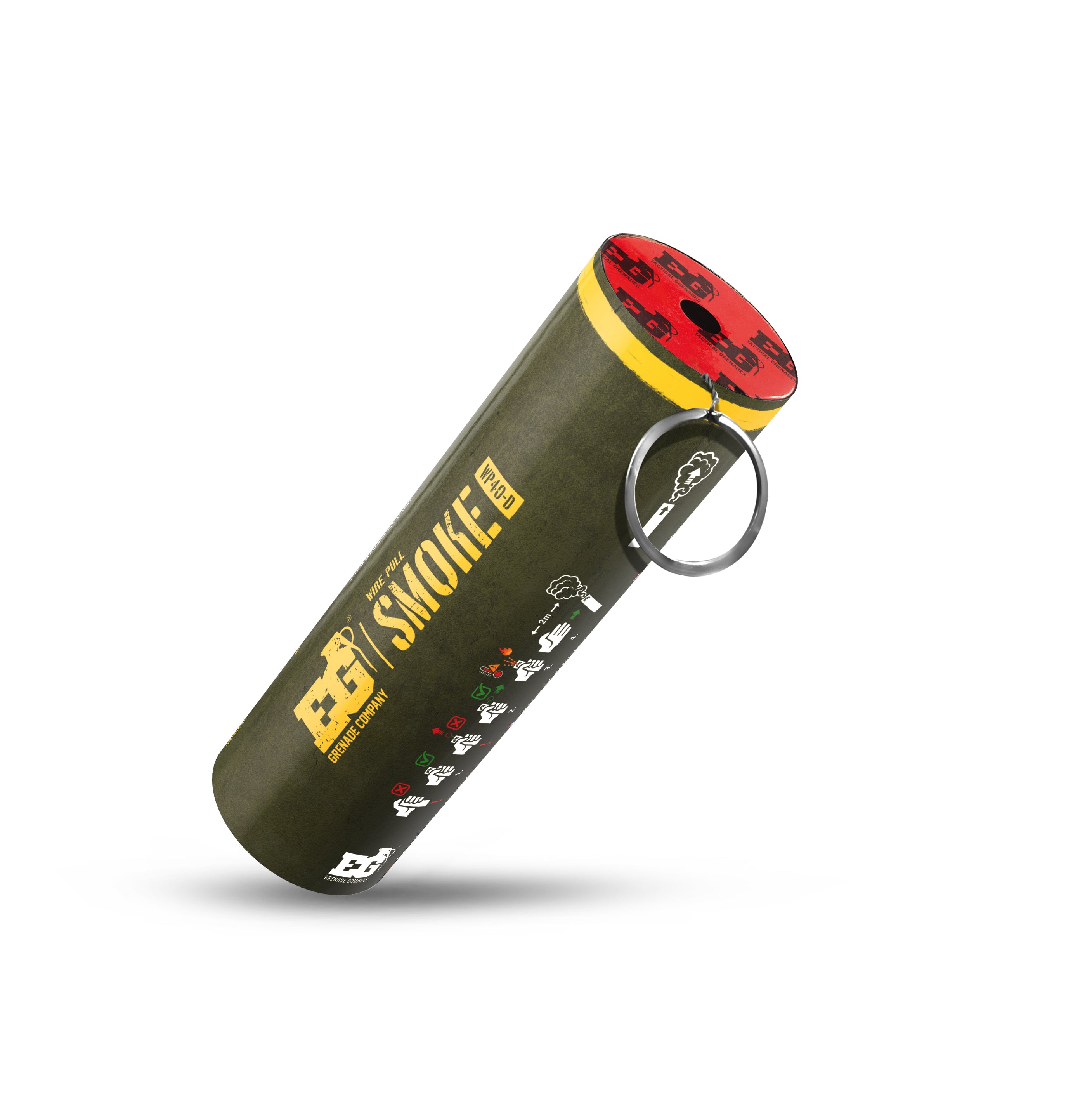 WP40-D Yellow Smoke Bomb