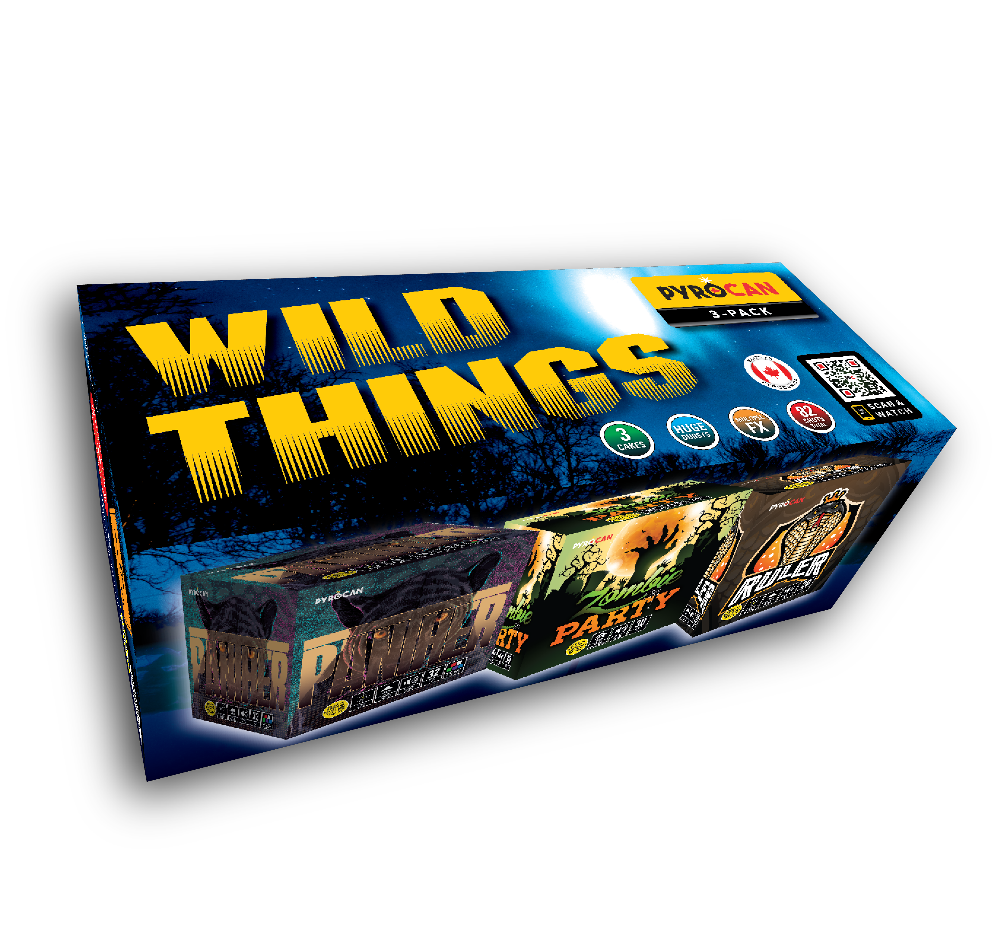 Wild Things | Exciting fireworks Cakes