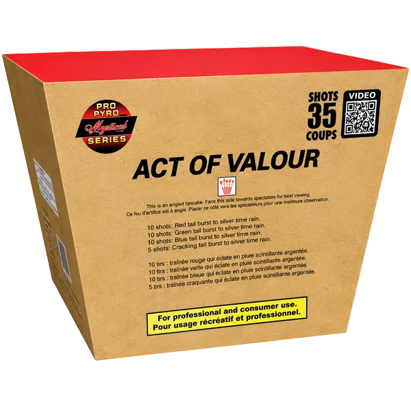 Act of Valour | Pro Series Fireworks Cake
