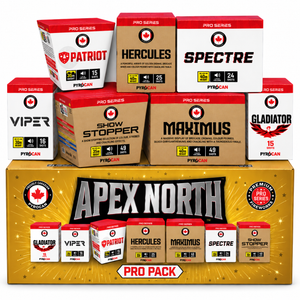 Apex North | Pro Series Fireworks package