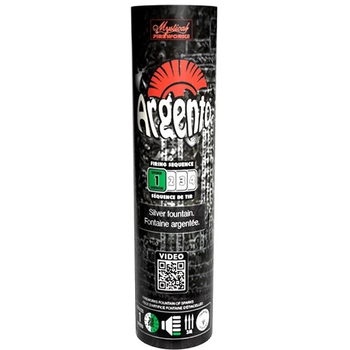 Argento | Rocket Fireworks Fountain