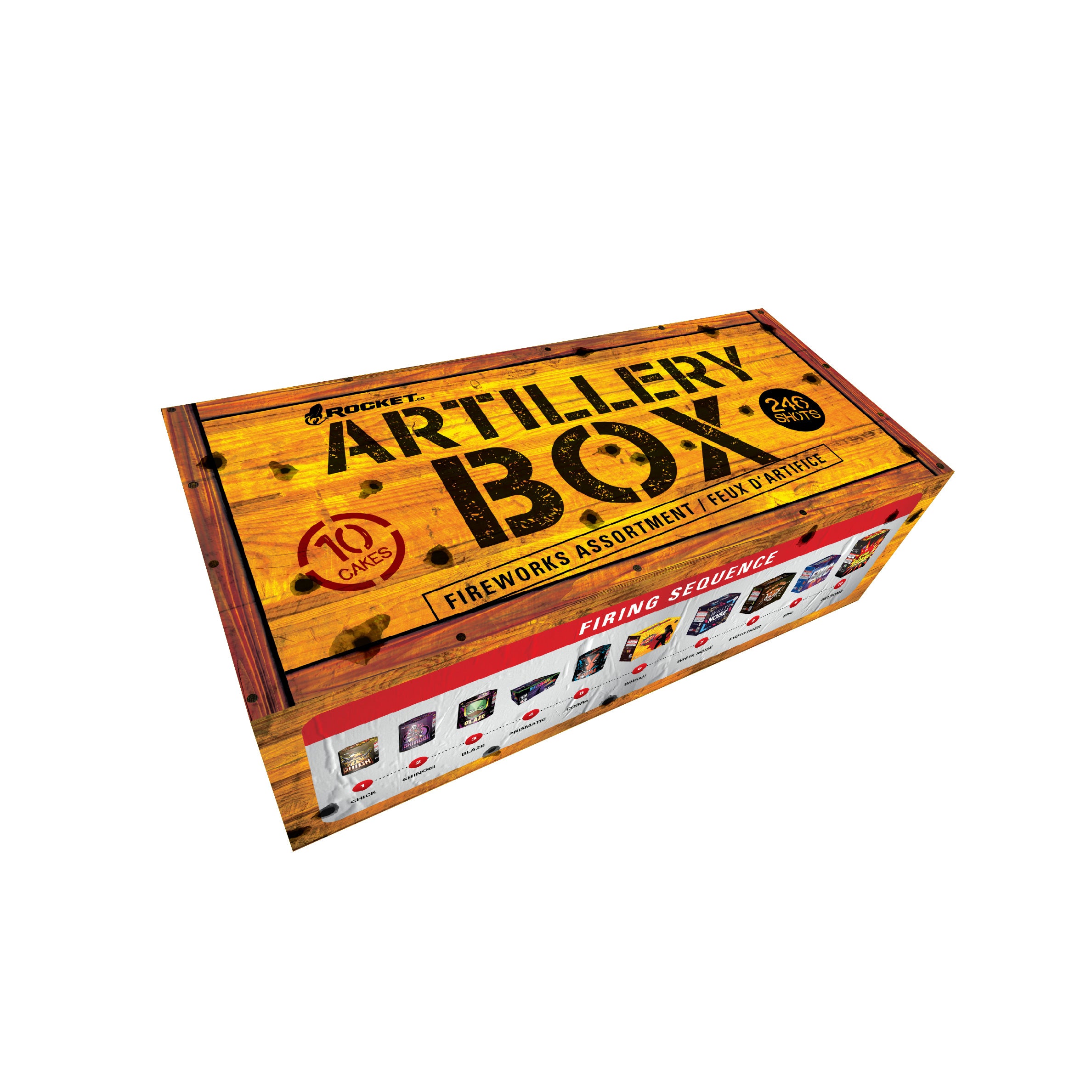 Artillery Box | Rocket Fireworks Package