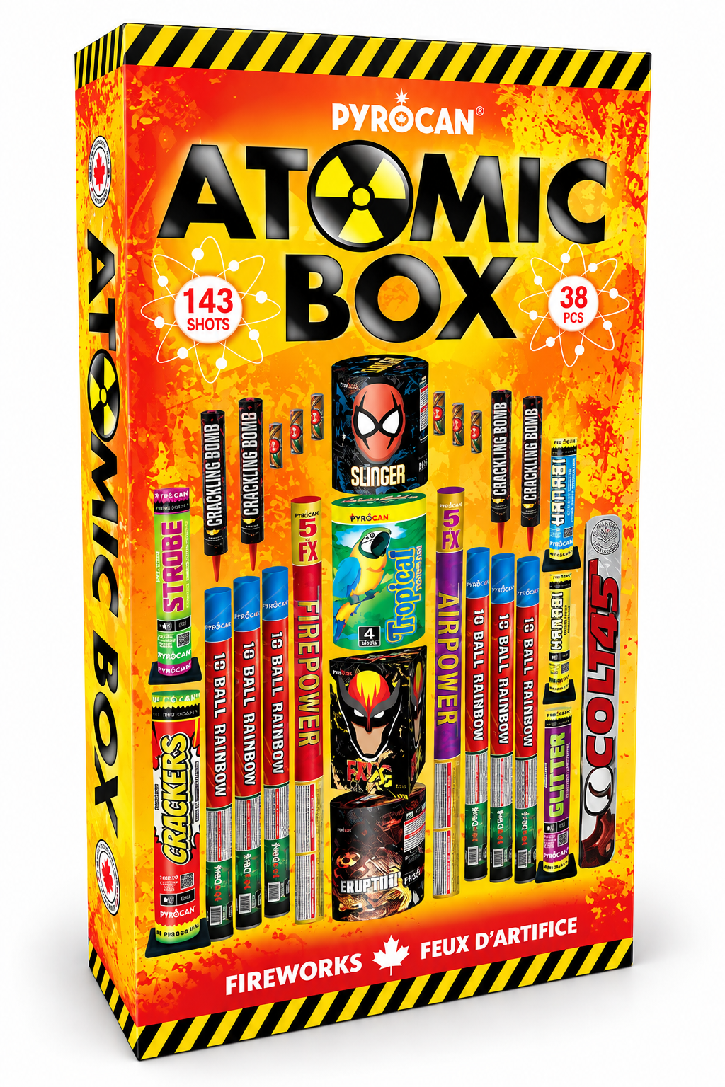 Atomic Box | Fireworks show package