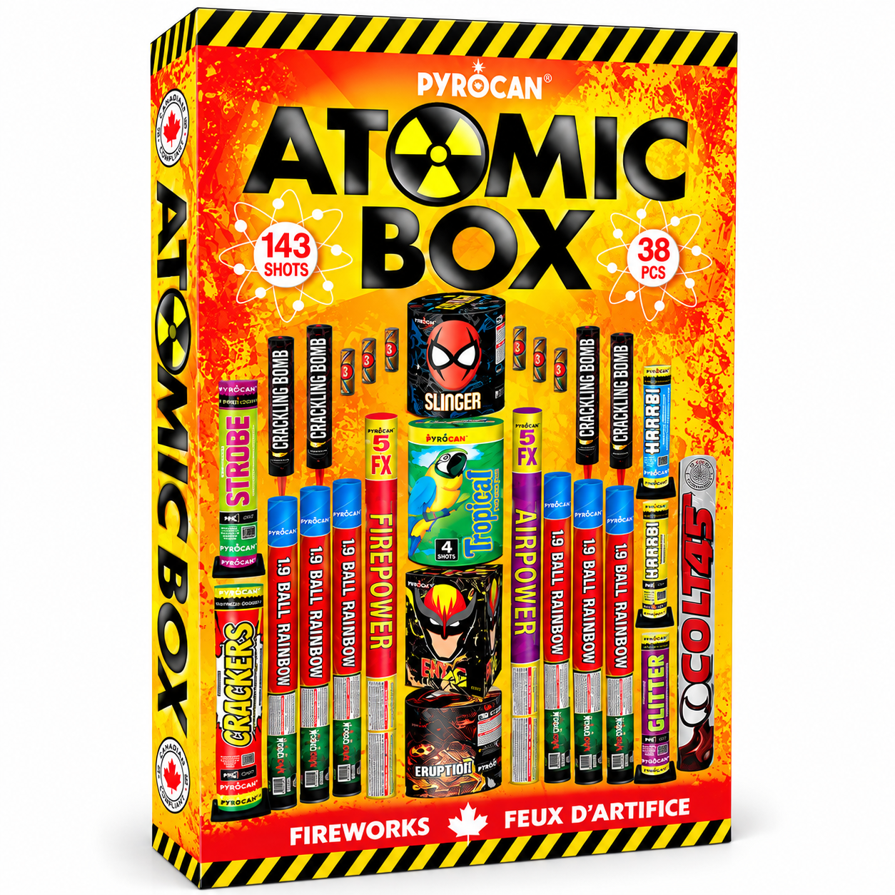Atomic Box | Fireworks Show Package