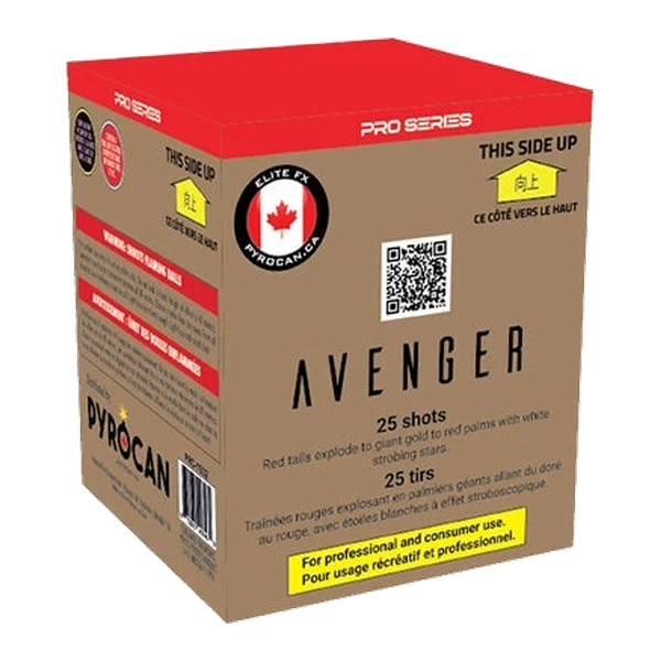 Avenger | Pro Series Fireworks Cake
