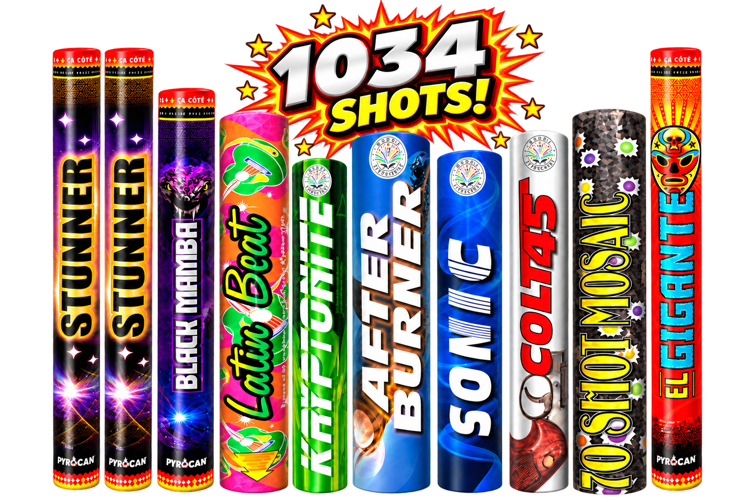 Barrage Madness | Rocket Fireworks package