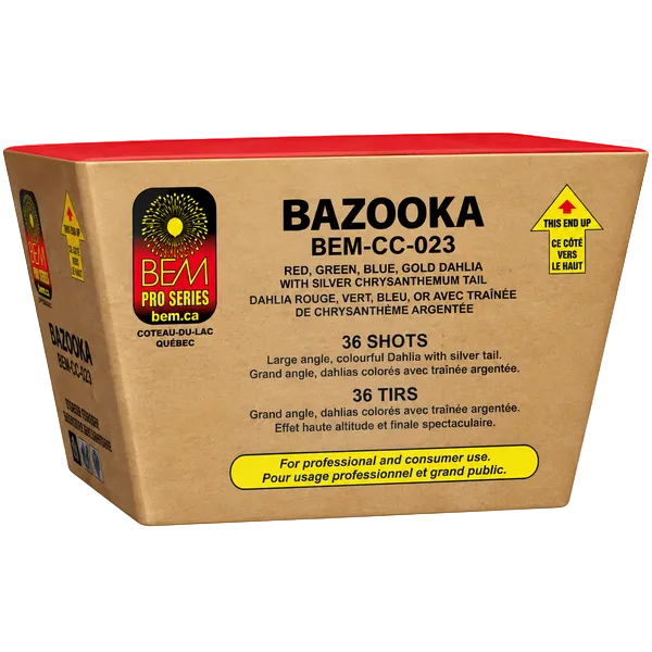 Bazooka | Pro Series Fireworks Cake