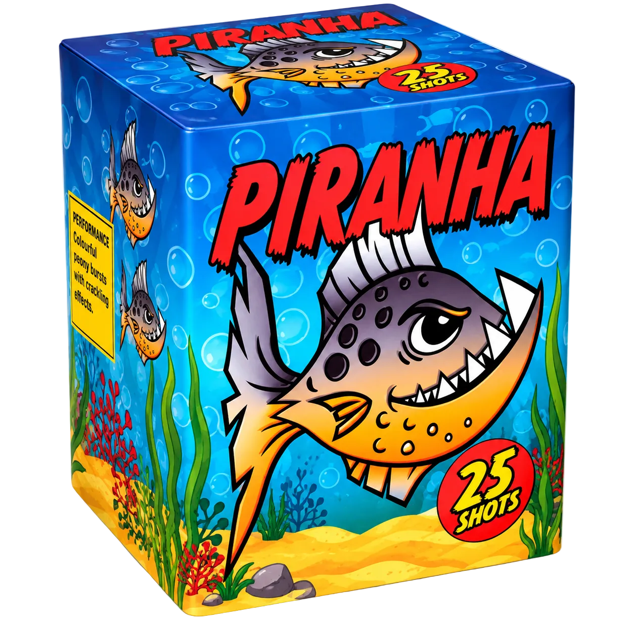 Piranha | Rocket Fireworks Cake