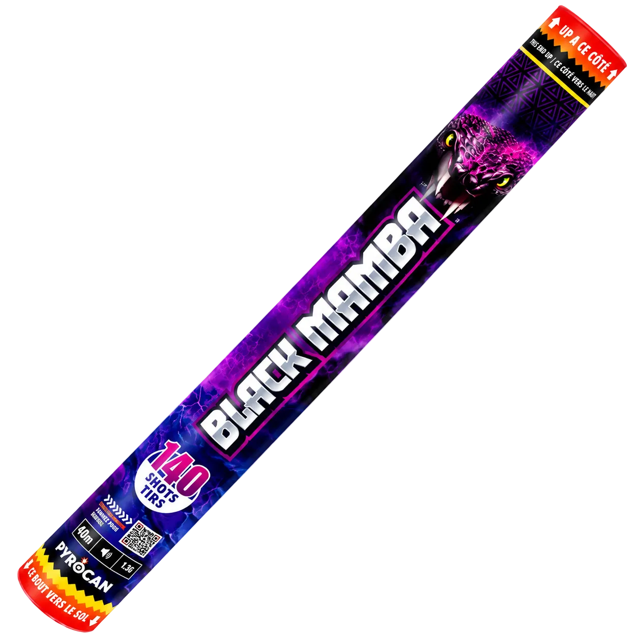 Black Mamba | Rocket Fireworks Barrage