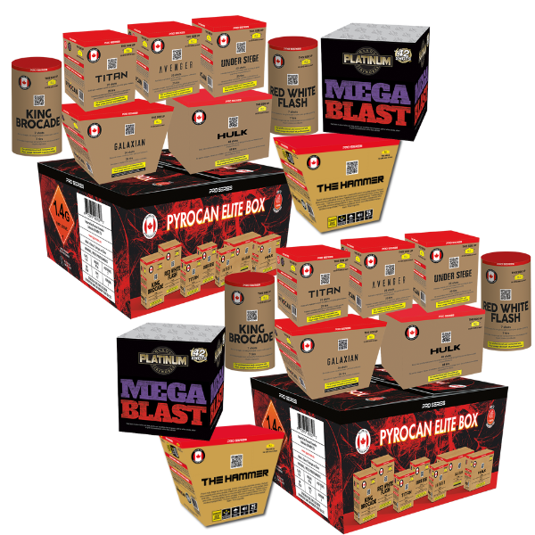 BOGO Pro Elite Fireworks Assortment | Canada