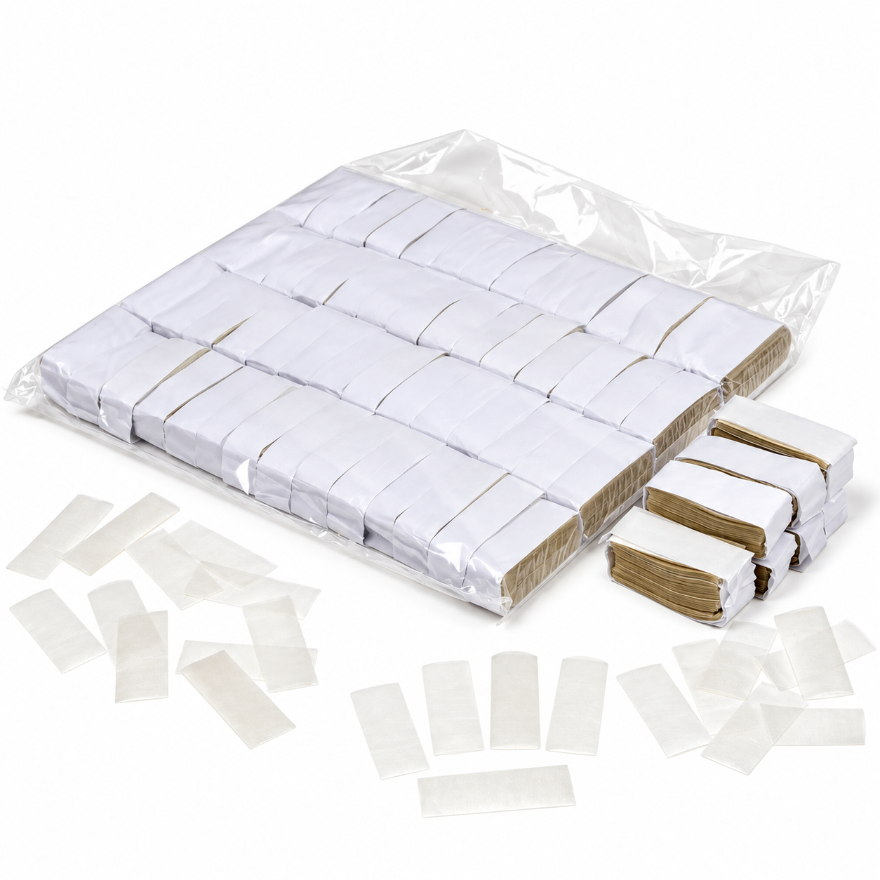 Bulk Confetti White Biodegradable Eco Paper | 1 kg Bag