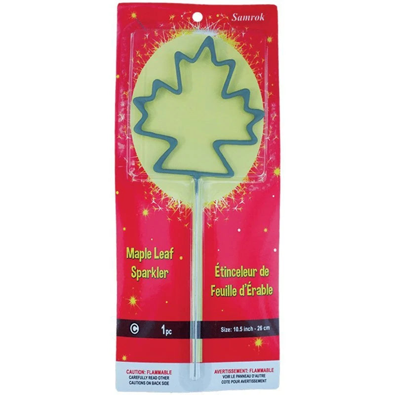 Canadian Maple Leaf Sparklers