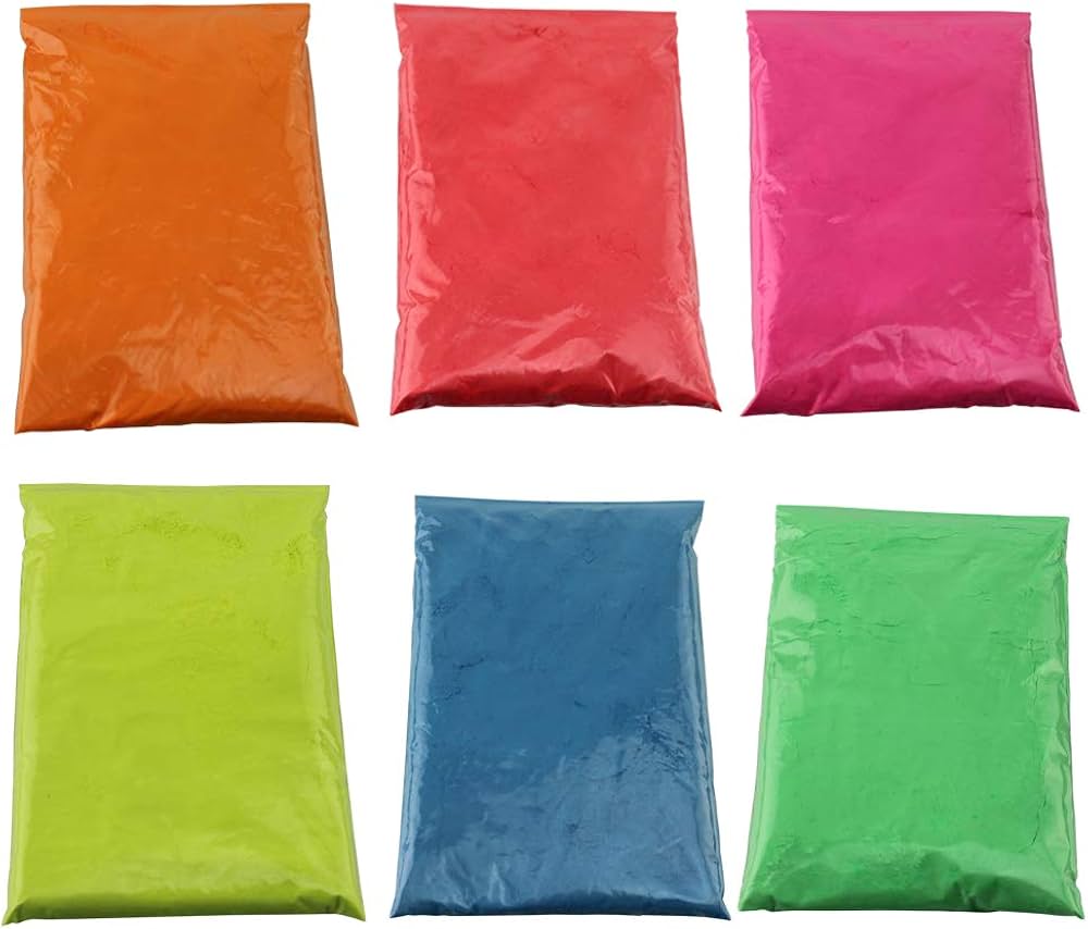 Colour Holi Powder for Festivals, Colour Runs & Outdoor Parties: 1,000 gram Bags